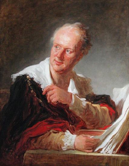 Jean-Honore Fragonard Portrait of Denis Diderot Spain oil painting art